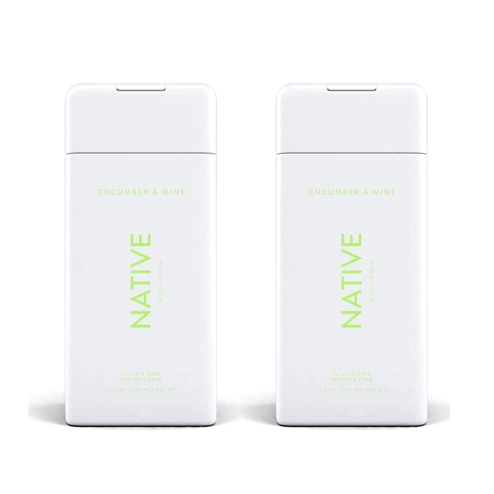 Buy now Native, Cucumber and Mint Body Wash 11.5 oz Bottles x2 at indiglob india
