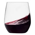 Munfix Disposable Plastic Wine Glasses, Stemless 12 oz Clear Shatterproof Cups, BPA-Free, 48 Pack