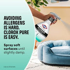 Buy now Clorox PURE Allergen Neutralizer Fabric and Carpet Spray, Clean Breeze, 26 Fluid Ounces at indiglob india