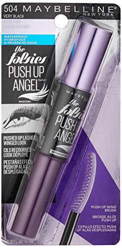 Buy now Maybelline The Falsies Push Up Angel Waterproof Mascara, Lengthening and Curling Make Up Formula, Very Black, 1 Count at indiglob india