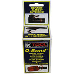 Buy now K Tool International 90002 Q Bond Ultra Strong Adhesive Kit for Garages, Repair Shops and, DIY, Repairs Hard Plastics/PVC/Metals, (2) Adhesive Bottles, (1) Plastic and (1) Metal Reinforcing Powders at indiglob india