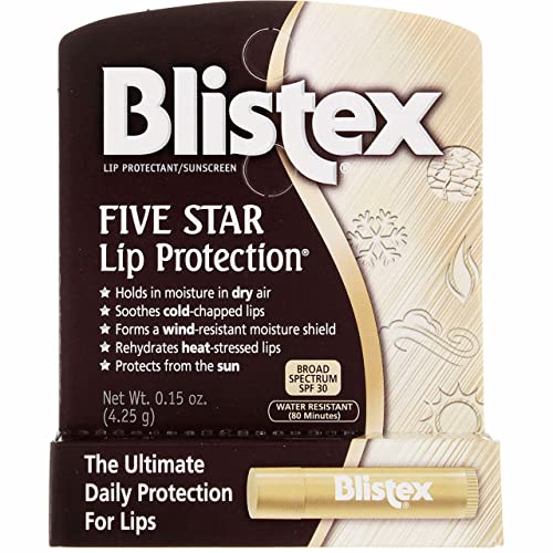 Buy now Blistex Five Star Lip Protection SPF 30 0.15 oz (Pack of 12) at indiglob india