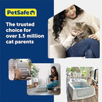 Buy now PetSafe ScoopFree Premium Natural Cat Litter - Eco-Friendly Long-Lasting Litter - High Absorbency & Low-Tracking Design - Non-Clumping Pebbles - 4.2 lb Bag - 2 Pack at indiglob india