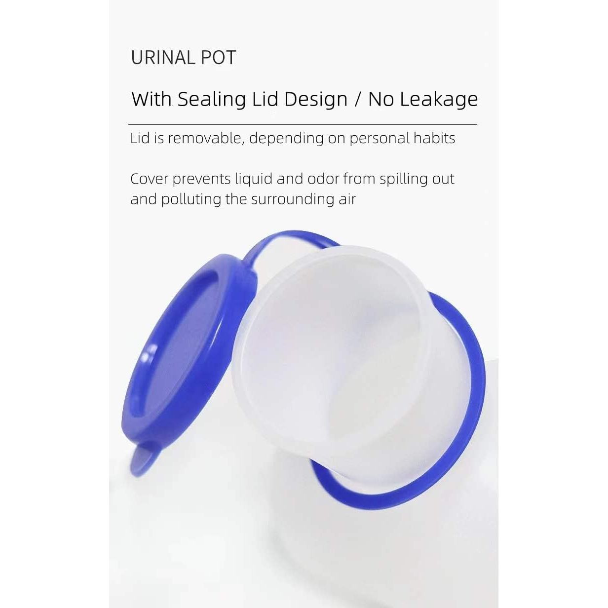 Buy now Portable Urinal, Urinals for Men Spill Proof, 34oz /1000ml Urinal for Car,Travel Urinals for Men and Women at indiglob india