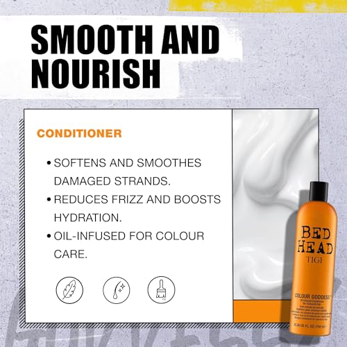 Buy now Bed Head Color Goddess Shampoo, 25.36 Fluid Ounce, reg at indiglob india