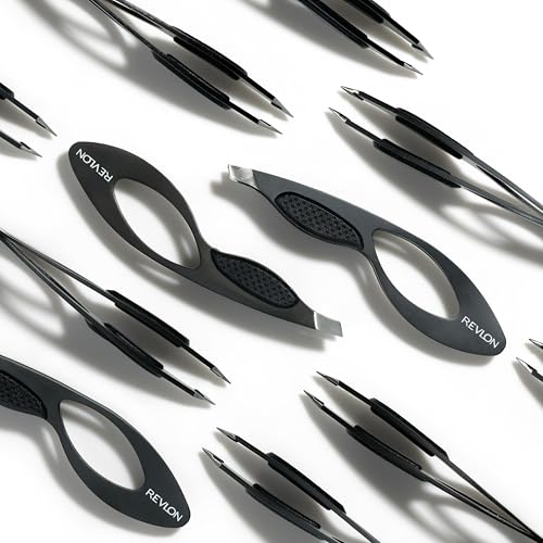 Buy now Revlon Comfort and Control Tweezer, Easy to Use Eyebrow Tool with Wide Grip, 1 count at indiglob india