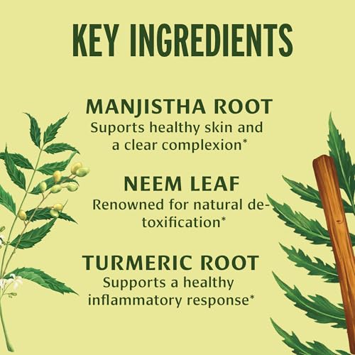 Buy now Banyan Botanicals Blood Cleanse Tablets â€“ Organic Clear Skin Supplement with Manjistha & Neem â€“ Blood Cleanser Herbs for Natural Detox & Healthy Skin* â€“ 90 Tablets â€“ Non GMO Sustainably Sourced Vegan at indiglob india