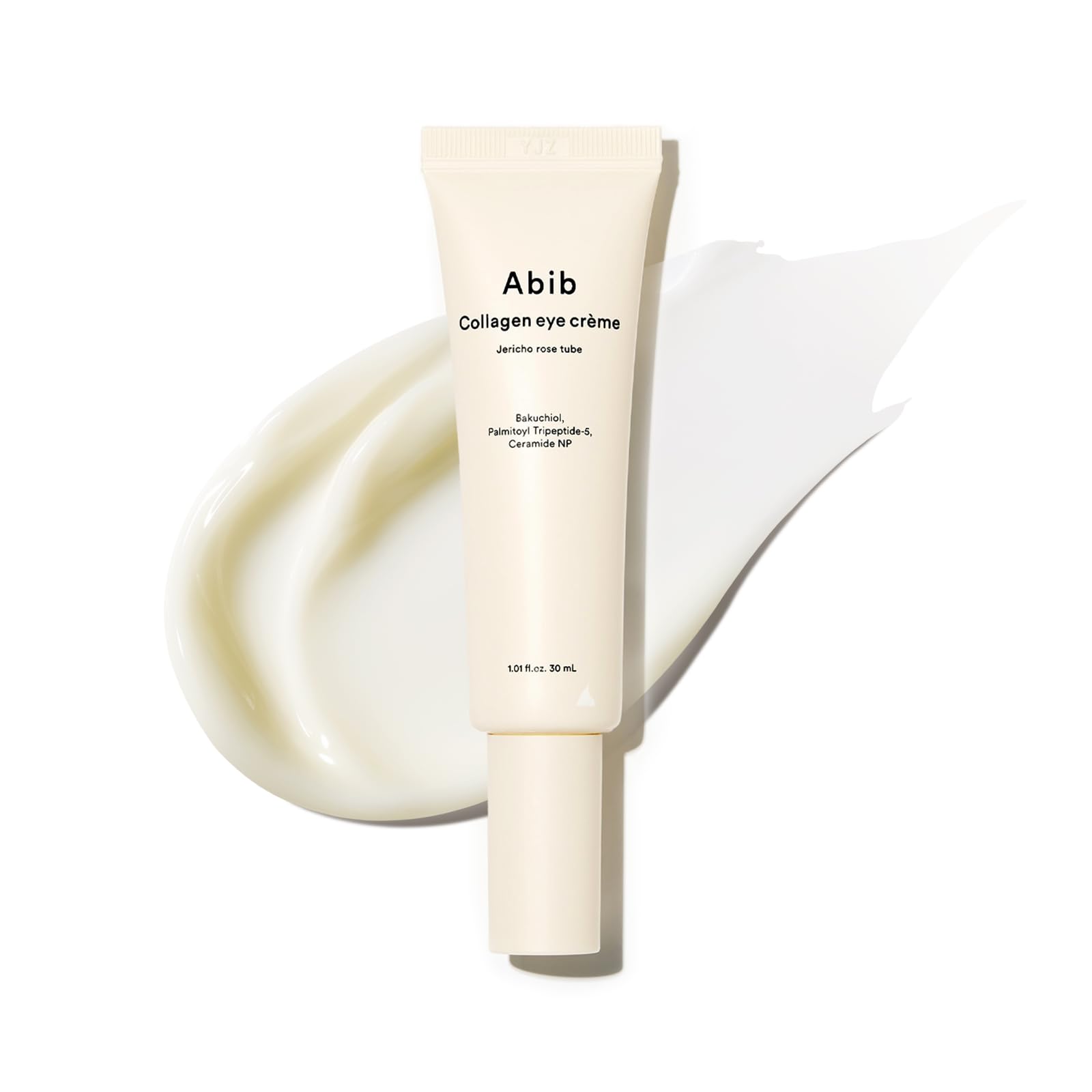 Abib PDRN Volume fill-it Booster Cream 2.5 tube | Facial Volume Plumping with PDRN 15,000ppm Peptides Retinal | For Forehead, Smile Lines & Neck Wrinkles | Anti-Aging Firming | 1.01 fl oz
