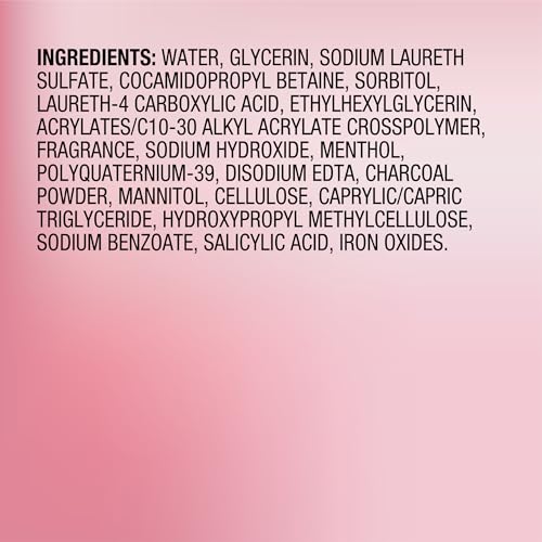 Buy now BiorÃ© Rose Quartz + Charcoal Daily Purifying Cleanser, Oil Free Facial Cleanser Energizes Skin, Dermatologist Tested and Cruelty Free, 6.77 oz at indiglob india