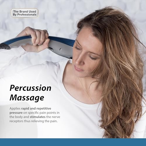 Buy now Wahl Deep Tissue Corded Long Handle Percussion Massager, Handheld Therapy with Variable Intensity to Relieve Pain in The Back, Neck, Shoulders, Muscles, & Legs, FSA Eligible, Model 4290-300 at indiglob india