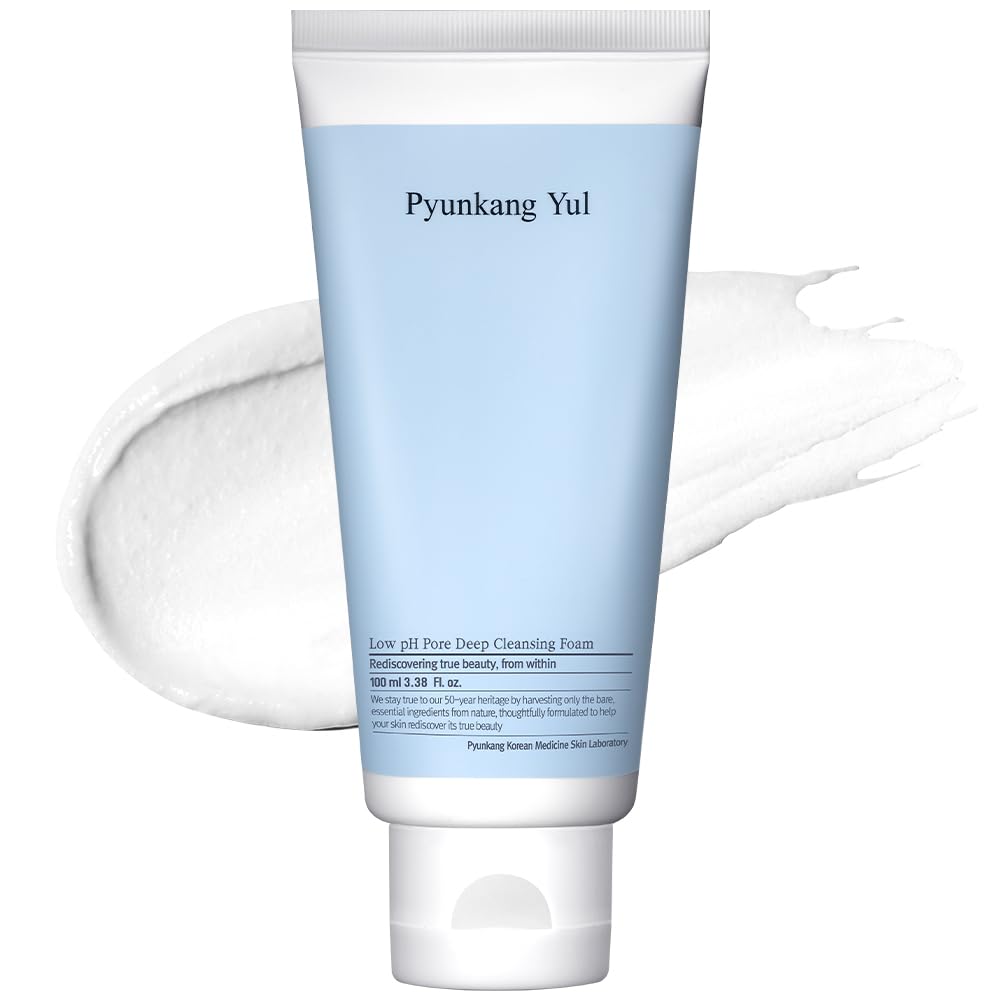 Buy now Pyunkang Yul PKY Low pH Pore Deep Cleansing Foam, Pore Cleanser with Fluffy Microbubbles, AHA, Witch Hazel, Zero Irritation, Korean Skincare (3.38 Fl. Oz, 100ml) at indiglob india