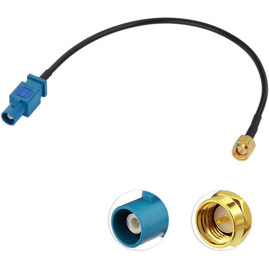 Buy now Bingfu Fakra Z Female to SMA Female Vehicle Antenna Adapter Cable 30cm 12 inch for Car Stereo Android Head Unit GPS Navigation FM AM Radio Sirius XM Satellite Radio 4G LTE Telematics Bluetooth Module Fakra Z Male to SMA Male 12inch at indiglob india