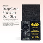 Buy now Kitsch Charcoal Soap Body Wash Bar x Star Wars Darth Æ’?? Detoxifying Bar Soap w/Activated Charcoal Æ’?? Gently Removes Excess Oil & Impurities, Clears Pores, Firms & Moisturizes Skin Æ’?? Made in USA - 4 oz at indiglob india
