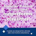 Buy now PetSafe ScoopFree Premium Natural Cat Litter - Eco-Friendly Long-Lasting Litter - High Absorbency & Low-Tracking Design - Non-Clumping Pebbles - 4.2 lb Bag - 2 Pack at indiglob india