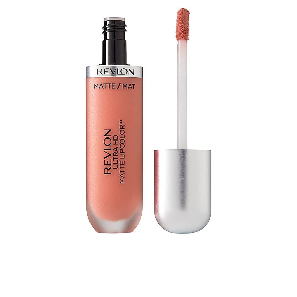 Buy now REVLON Ultra HD Matte Lipcolor, Velvety Lightweight Matte Liquid Lipstick in Pink, Addiction (610), 0.2 oz 640 Embrace 0.2 Fl Oz (Pack of 1) Ultra HD Matte at indiglob india