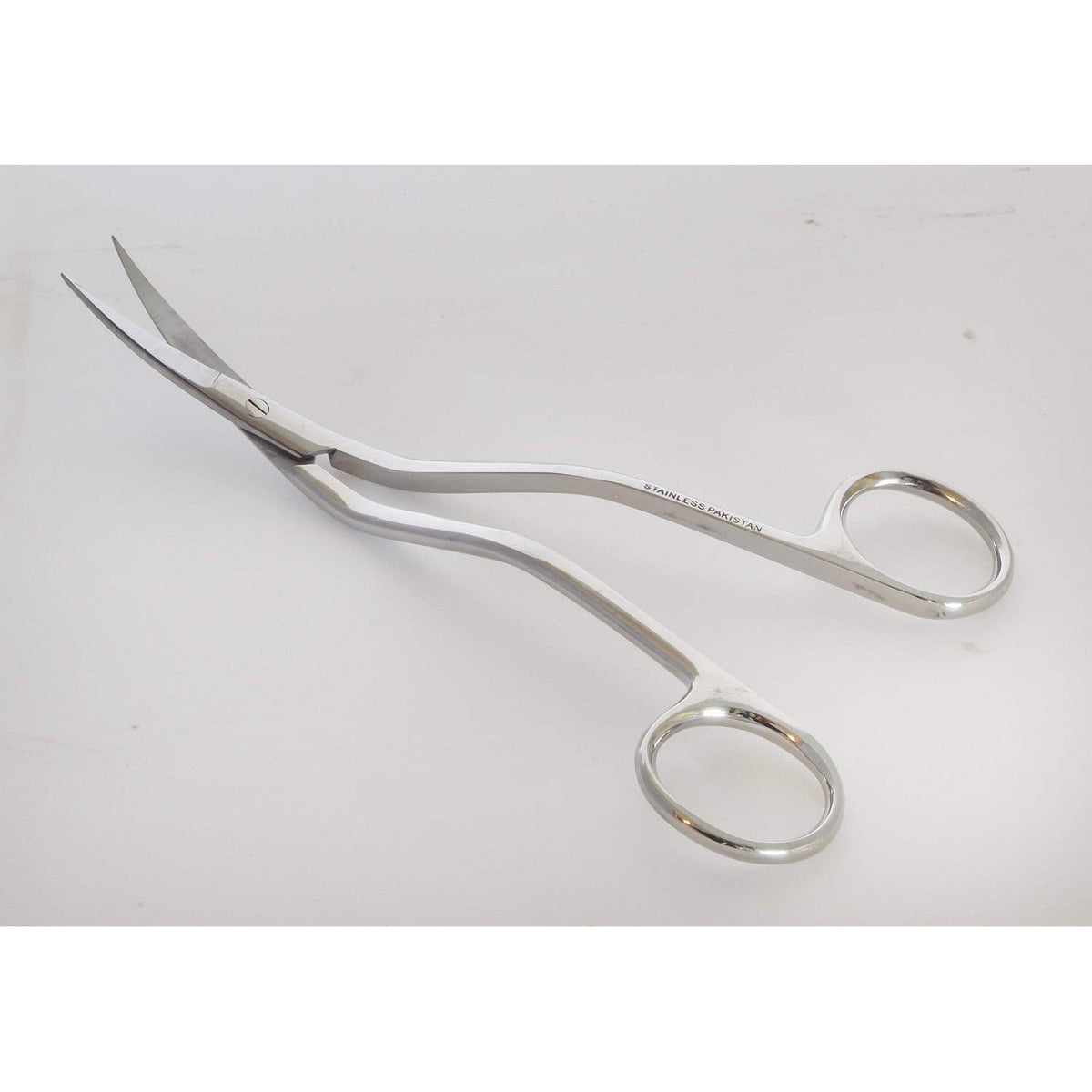 6 Inch Bent Handle Curved Embroidery Scissors---Perfect for Machine Embroidery