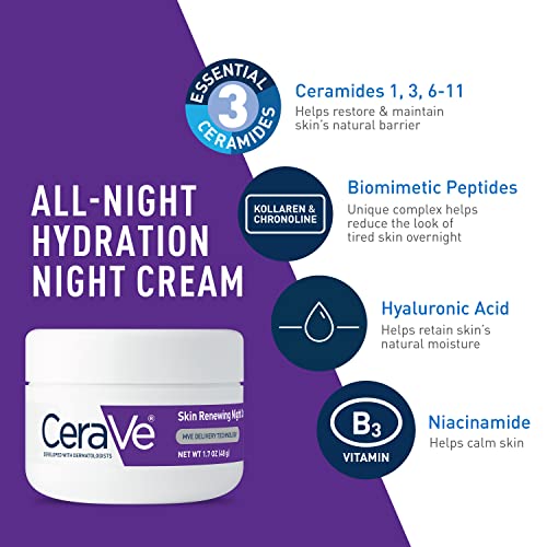Buy now CeraVe Vitamin C Serum and Night Cream Skin Care Set, Brightening Serum with 10% Pure Vitamin C & Night Moisturizer with Peptides + Hyaluronic Acid, Travel Essentials, 1oz Vit C + 1.7oz Moisturizer at indiglob india