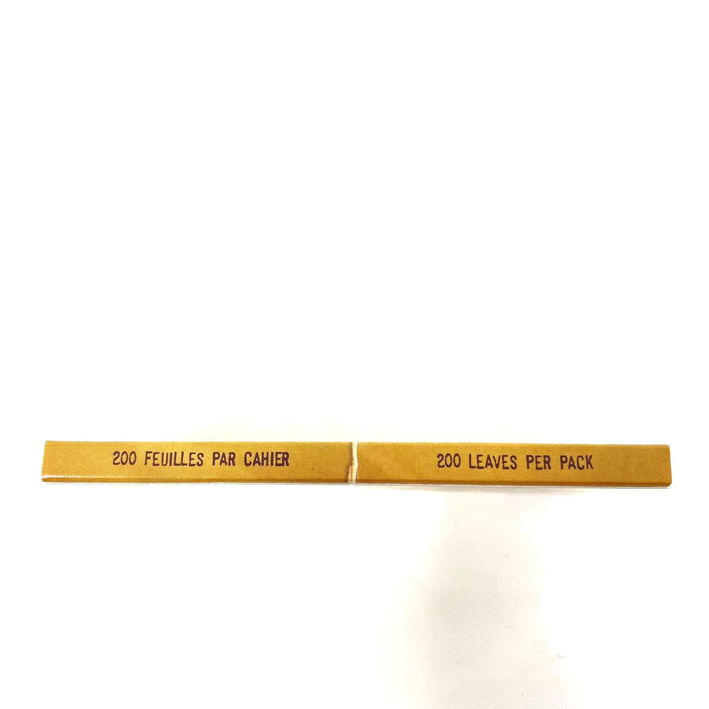 RAW Classic 200 King Size Slim uncreased Rolling Paper, Brown, 200 Count (Pack of 3)