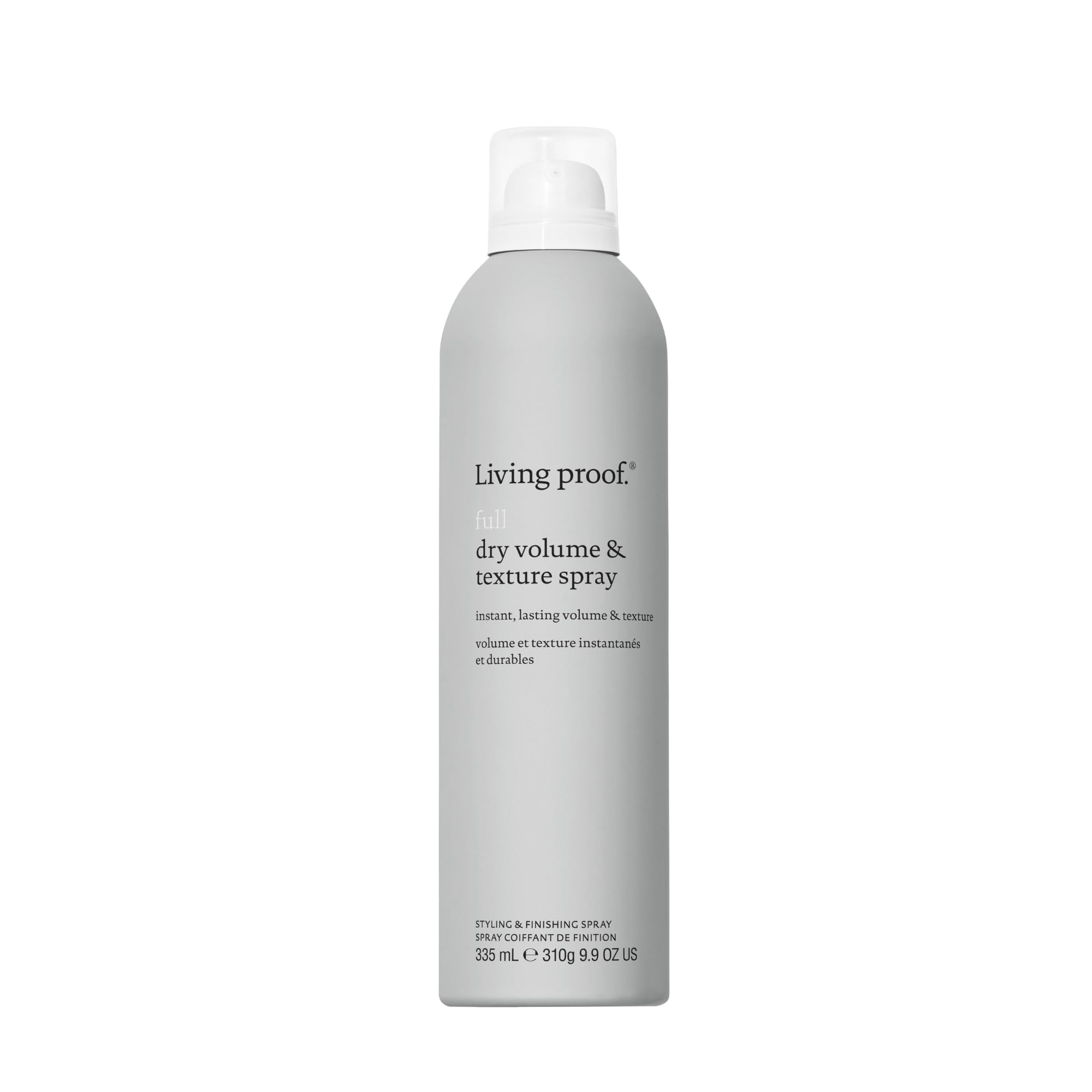 Living Proof Full Dry Volume & Texture Spray – Instant Volume, Texture, Oil Absorption, Heat Protection, Lightweight Hold for Fine or Flat Hair