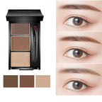 Eyebrow powder three-color eyebrow palette beauty contour eyebrow pencil professional eye makeup eyebrow filler