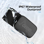 GEOID HS500 Heart Rate Monitor, Heart Rate Sensor Chest Strap, Protocol ANT+/Bluetooth, 800h Battery, IP67 Waterproof, Compatible with iOS/Android APPs