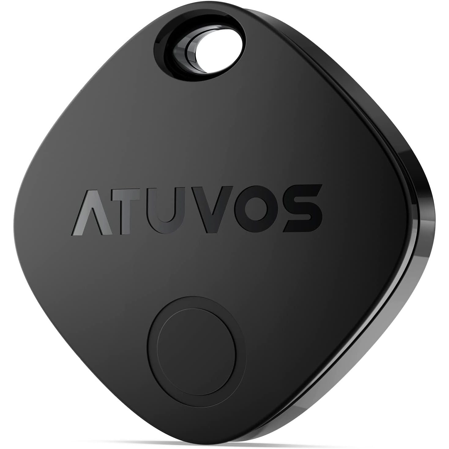 Buy now ATUVOS Air Tracker Tags-2 Pack, Bluetooth Luggage Tracker Works with Apple Find My APP (iOS Only, Not for Android), Keys Finder and Item Locator for Luggage, Backpack, Suitcases, Replaceable Battery 1 PACK Black at indiglob india