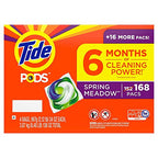 Buy now Tide PODS Liquid Laundry Detergent Pacs, Spring Meadow (168 ct.) at indiglob india