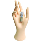 Buy now Miyuki Round Rocaille's Seed Beads Size 15/0 8.2g Duracoat Galvanized Silver 15-4201 at indiglob india
