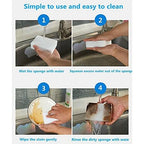 Buy now Magic Sponges Eraser,10 Pack Melamine Sponge in Bulk,2X Density,Long Lasting,Cleaning Sponge for Kitchen, Bathroom,Bathtub, Sink,Furniture, Wall Cleaner (White,3.93x2.36x0.79in) at indiglob india