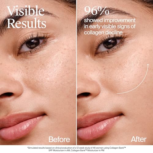 Buy now Neutrogena Collagen Bank Face Moisturizer with SPF 30 Sunscreen, Larger Size Anti-Aging Face & Neck Collagen Cream, Micro-Peptide, Support & Defend SkinÆ’??s Natural Collagen, 2.7 fl oz at indiglob india