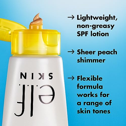 Buy now e.l.f. SKIN Suntouchable Whoa Glow SPF 30 Mini, Sunscreen & Makeup Primer For A Glowy Finish, Made With Hyaluronic Acid, Vegan & Cruelty-Free, Sunbeam at indiglob india