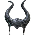 Buy now Uranshin Halloween Maleficent Horns Maleficent Costume, Black Long Women Horns Queen Hat, Deluxe Magic Witch Headpiece Headdress for Women Adults at indiglob india