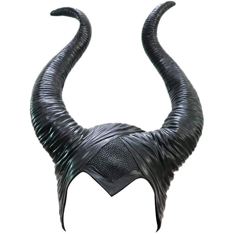 Buy now Uranshin Halloween Maleficent Horns Maleficent Costume, Black Long Women Horns Queen Hat, Deluxe Magic Witch Headpiece Headdress for Women Adults Default at indiglob india