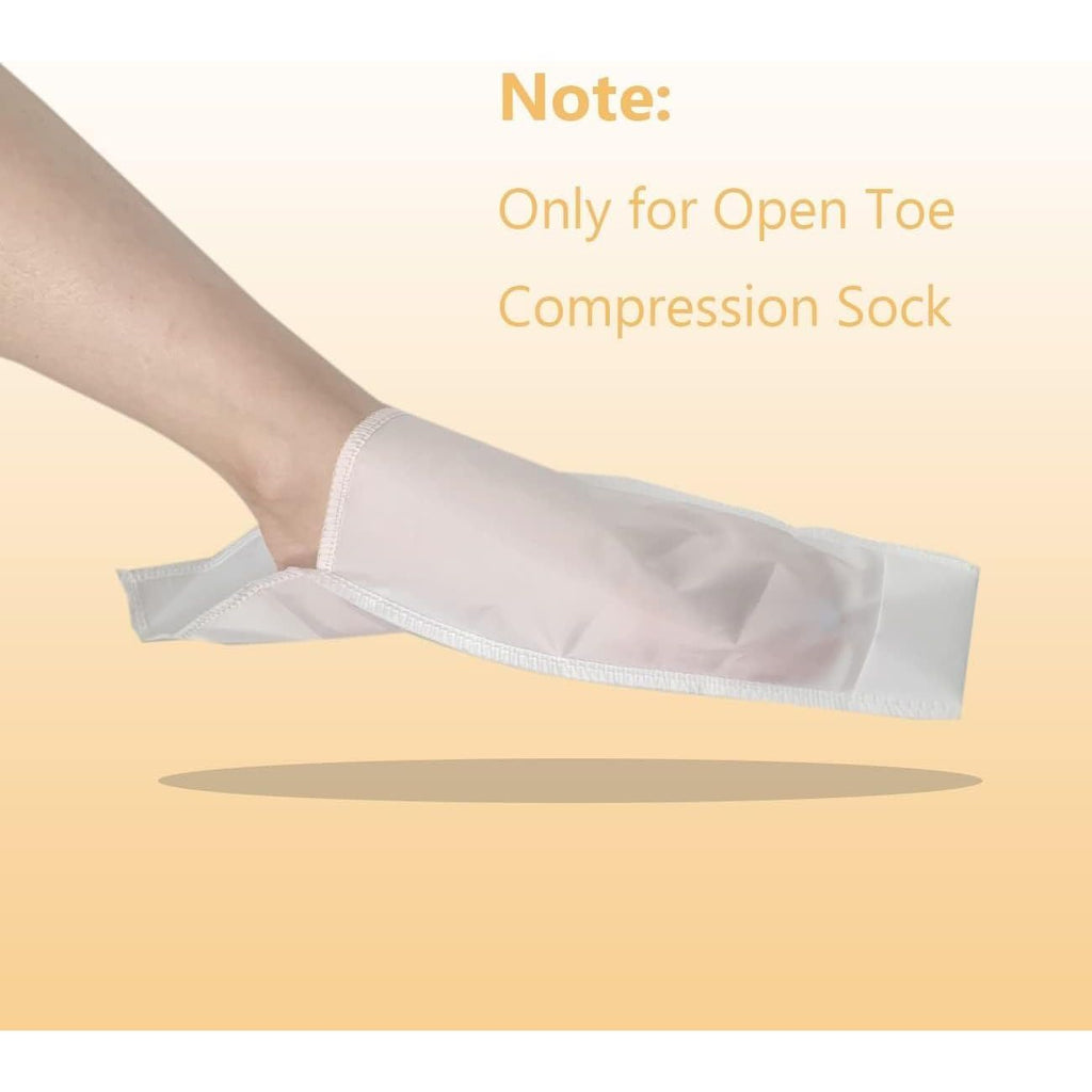 Buy now Open Toe Compression Sock Aid for Easy Slide - Slip Stocking Applicator to Help Assist Put On for Elderly, Disabled, Pregnant, 2 Pcs at indiglob india