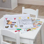 Buy now Melissa & Doug Activity Pad Bundle - Alphabet, Colors & Shapes & Numbers Sticker and Coloing Activity Books for Girls and Boys, Great Travel Toy at indiglob india