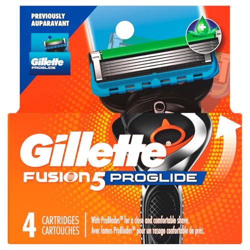 Buy now Gillette ProGlide Razor Refills for Men, 4 Razor Blade Refills at indiglob india