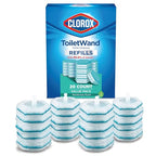 Buy now Clorox ToiletWand Toilet Cleaner Refills, Toilet brush, Rainforest Rush, 20 Count at indiglob india