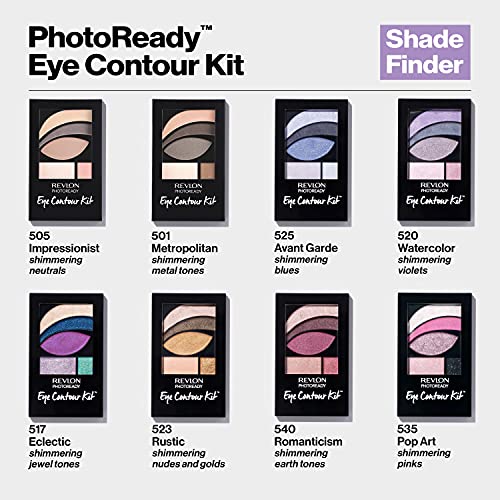 Buy now Revlon Eyeshadow Paette, PhotoReady Eye Makeup, Creamy Pigmented in Blendable Matte & Shimmer Finishes 523 Rustic, 0.01 Oz at indiglob india