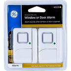 Buy now GE Personal Security Window and Door Alarm, 2 Pack, DIY Protection, Burglar Alert, Wireless Chime/Alarm, Easy Installation, Home Security, Ideal for Home, Garage, Apartment and More, White, 45115 at indiglob india