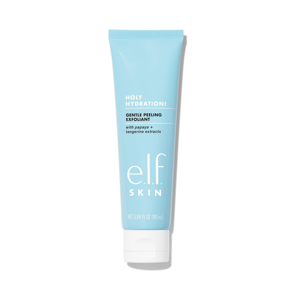 e.l.f. SKIN Holy Hydration! Gentle Peeling Exfoliant, Cleanser, Effective, Easy to Apply, Peels Away Dead Skin, Removes Dirt, Ideal for All Skin Types