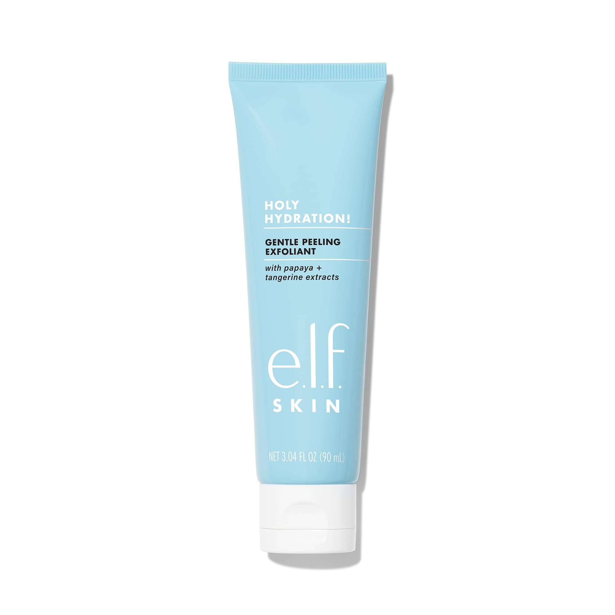 e.l.f. SKIN Holy Hydration! Gentle Peeling Exfoliant, Cleanser, Effective, Easy to Apply, Peels Away Dead Skin, Removes Dirt, Ideal for All Skin Types