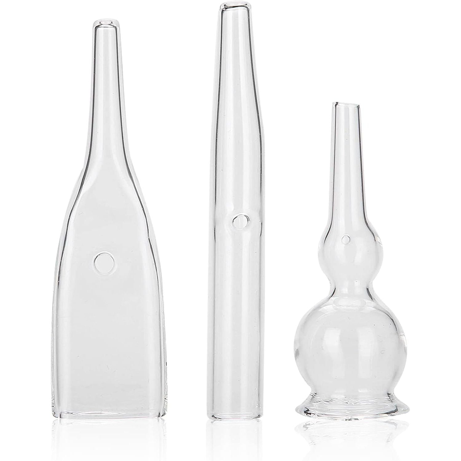 Buy now 3pcs Vacuum Glass Tube Kit, Blackhead Removal Facial Suction Pore Vacuum Cleaner for Face Cleanser Blackhead Removal Machine Microdermabrasion Machine Accessories Default at indiglob india