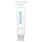 Buy now Native Fluoride Free Toothpaste, Whitening - for Adult, Kids 2+ Oral Care - Wild Mint & Peppermint Oil Flavor, 4.1oz (Pack of 3) at indiglob india