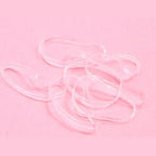 Buy now Clear Hair Elasticsï¼ŒBEBEEPOO 2500pcs Rubber Bands for Hair, Clear Mini Elastic Rubber Hair Bands, Small Hair Tties - STRONG - REUSEABLE at indiglob india