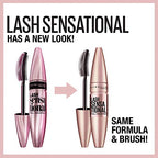 Buy now Maybelline Lash Sensational Washable Mascara, Lengthening and Volumizing for a Full Fan Effect, Blackest Black, 2 Count at indiglob india
