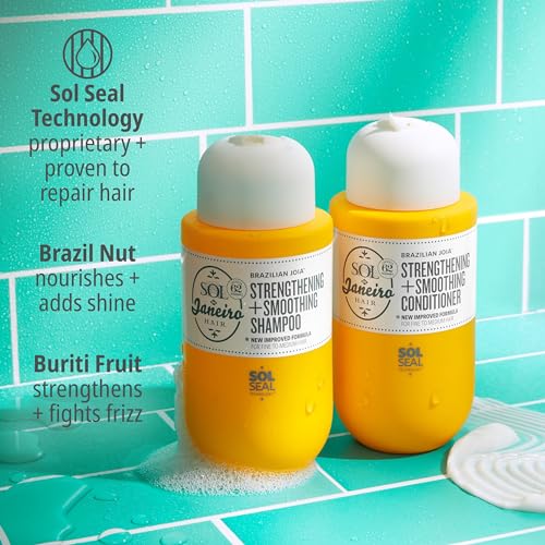 Buy now SOL DE JANEIRO Ultimate Shower Bundle | Travel Size Mini Brazilian Play Moisturizing Shower Cream Gel Body Wash + Brazilian Joia Damage Repairing Shampoo and Conditioner Set | Amazon Exclusive at indiglob india