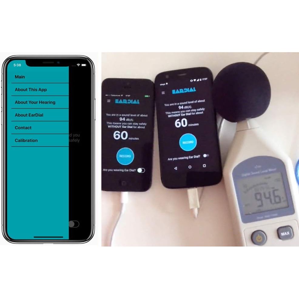 Buy now HiFi Earplugs - Invisible Hearing Protection for Concerts, Music Festivals, Musicians, Motorcycles and other Discreet Comfortable High Fidelity Noise Reduction. With Compact Case and App at indiglob india