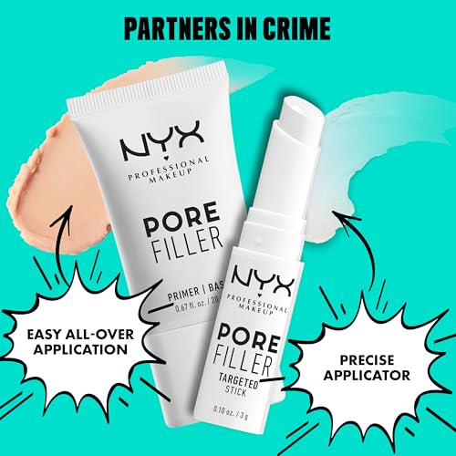 Buy now NYX PROFESSIONAL MAKEUP Pore Filler Targeted Primer Stick, Blurring Primer at indiglob india