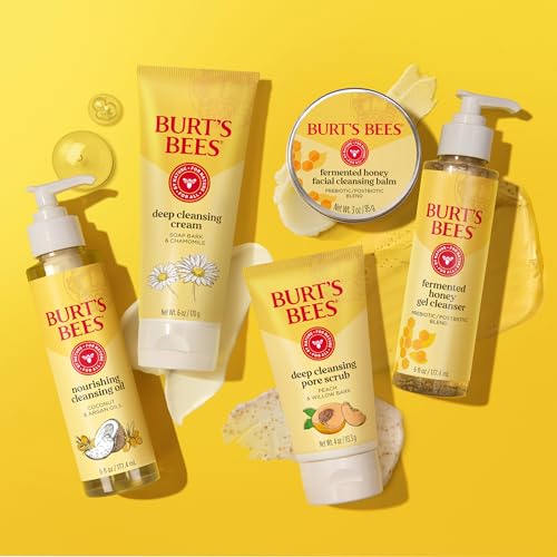Buy now Burt's Bees Deep Cleansing Pore Scrub with Peach and Willow Bark, 4 Ounces, Pack of 3 at indiglob india