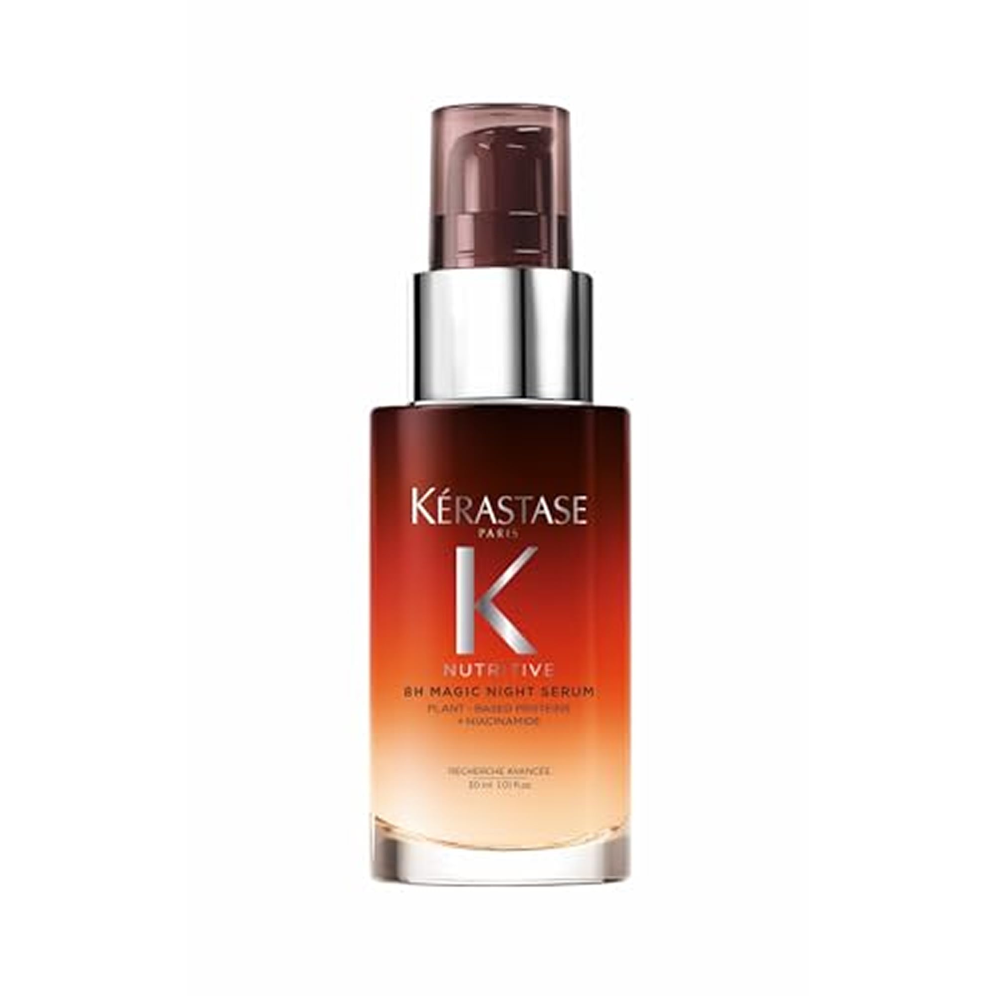 Kerastase Nutritive 8H Magic Night Serum - Overnight Treatment for Dry Hair, Enhances Shine, Nourishes and Reduces Frizz, With Plant-Based Proteins, For All Hair Types